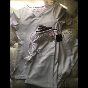 White scrubs for sale